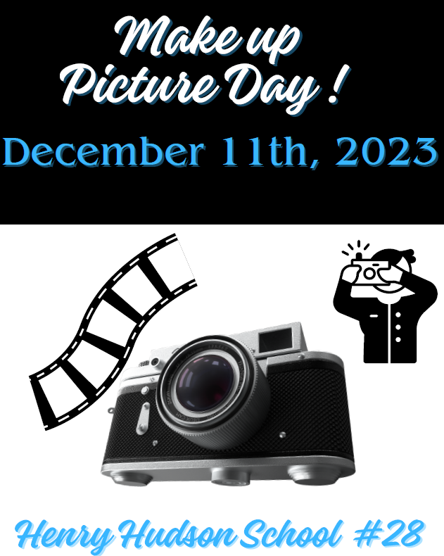 Make Up Day for Pictures- December 11, 2023